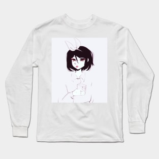 Peach Milk tea Long Sleeve T-Shirt